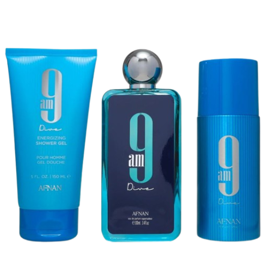 Afnan 9 AM Dive GIFT SET