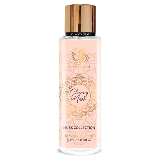 Al Wataniah Musk Collection Cherry Musk body mist U 250 ml