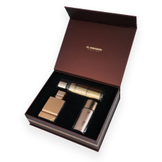 Al Haramain Amber Oud Gold Edition gift set (EDP 75 ml + EDP 30 ml + body mi