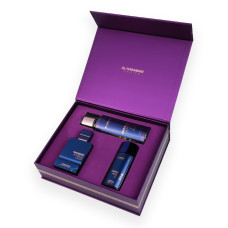 Al Haramain Amber Oud Dubai Night gift set (EXP 75 ml + EXP 30 ml + body mis