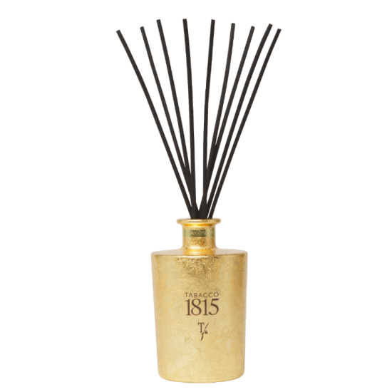 TABACCO 1815 STICKS ML.1500 GOLD VASE HOME FRAGRANCE - 10TH ANNIVERSARY (TA1500TFU.23TEN)