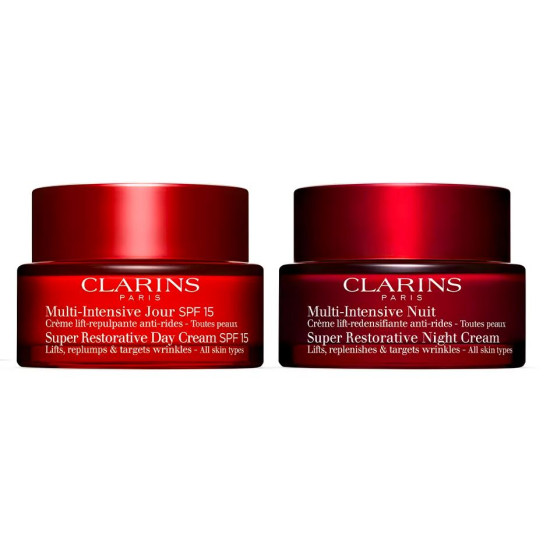 Clarins Super Restorative Day & Night SPF15