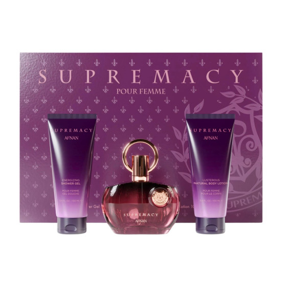 Afnan Supremacy Purple GIFT SET