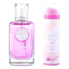 Lattafa Mahasin Crystal Violet EDP W 100 ml +50 ml deo